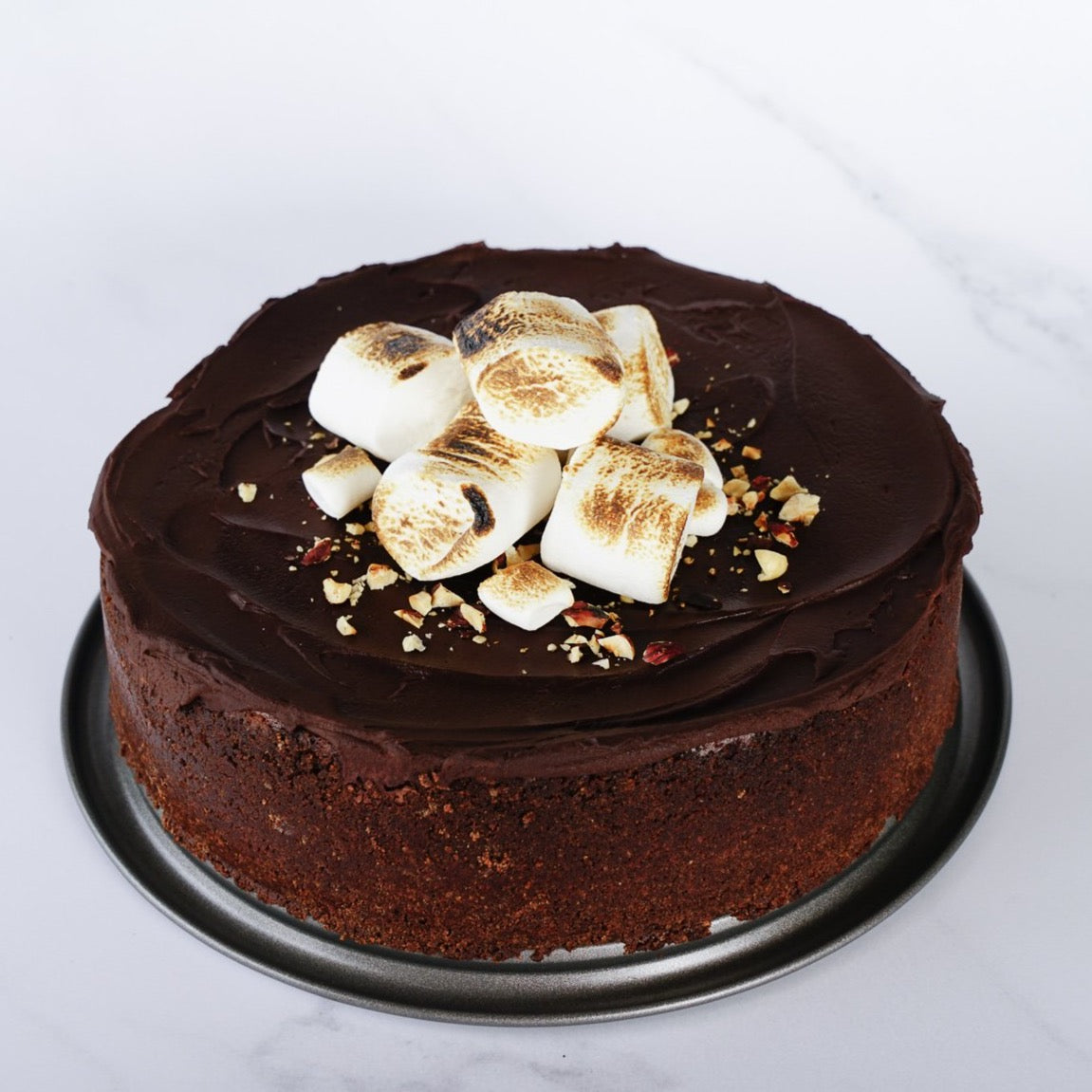 Hot Chocolate Baked Cheesecake