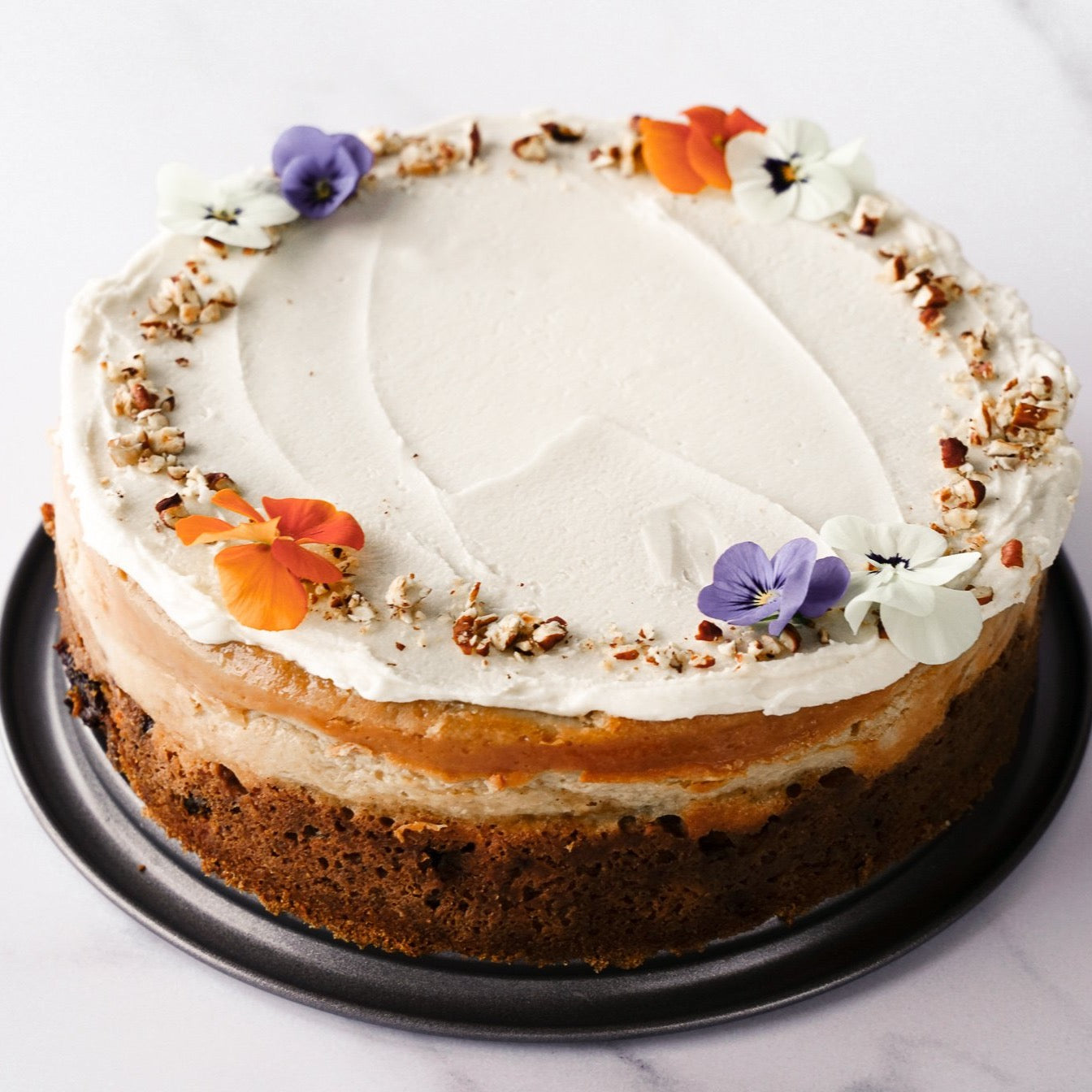 Carrot Cake Baked Cheesecake