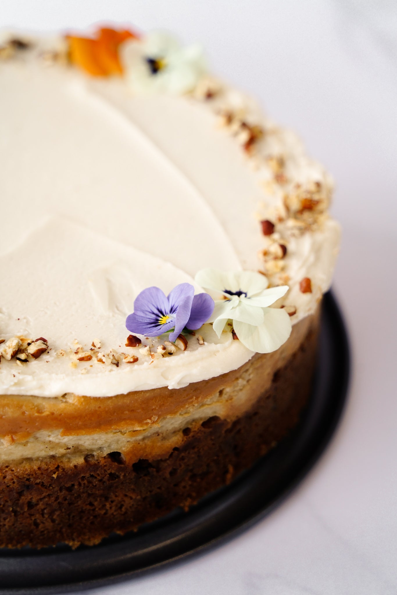 Carrot Cake Baked Cheesecake