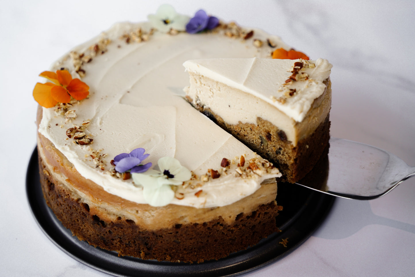 Carrot Cake Baked Cheesecake