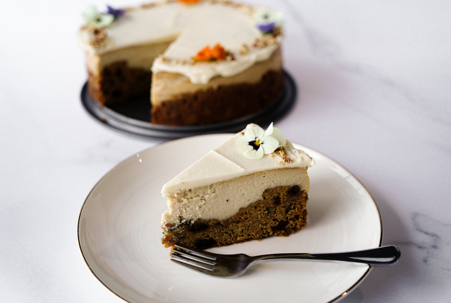 Carrot Cake Baked Cheesecake