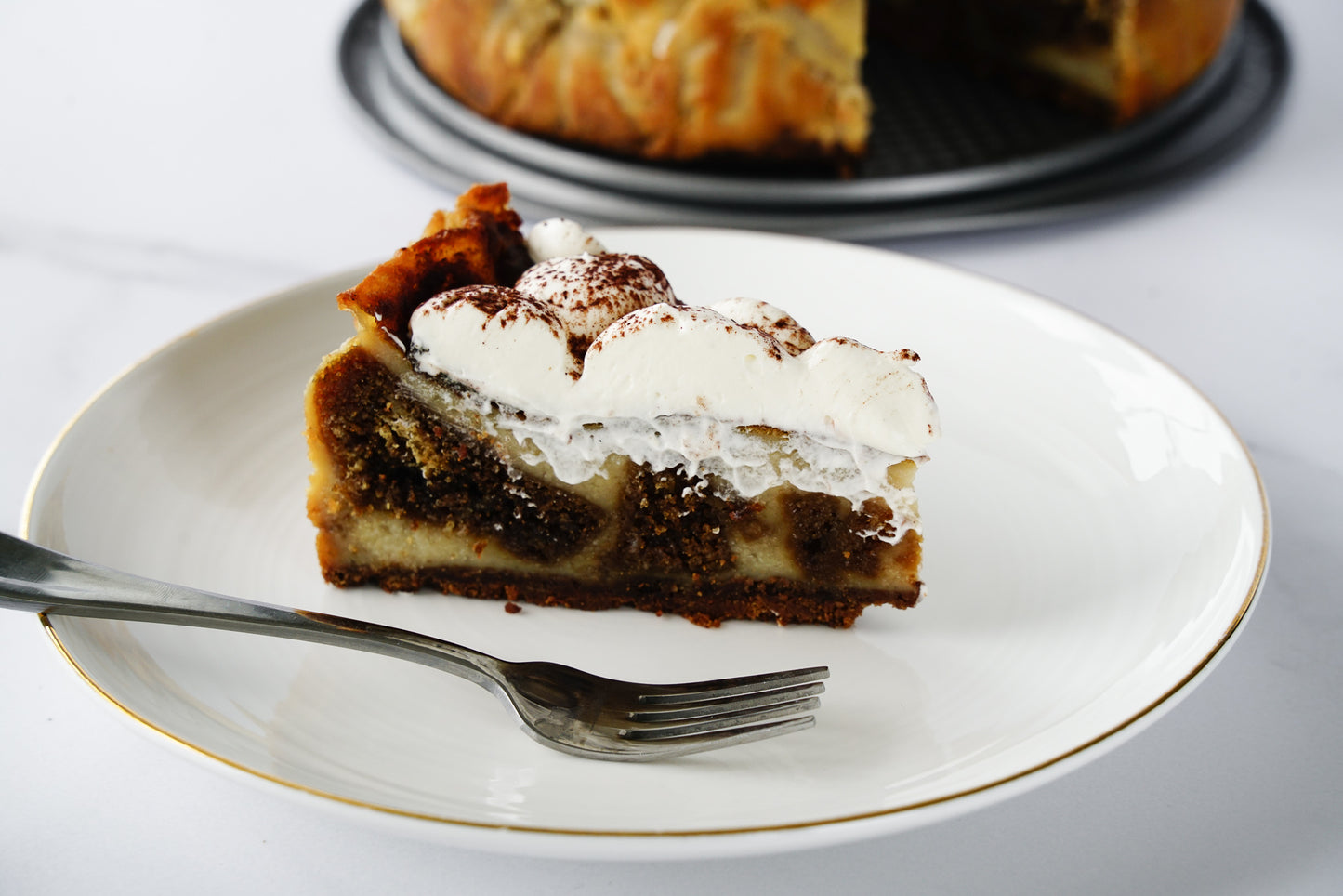 Tiramisu Basque Burnt Cheesecake