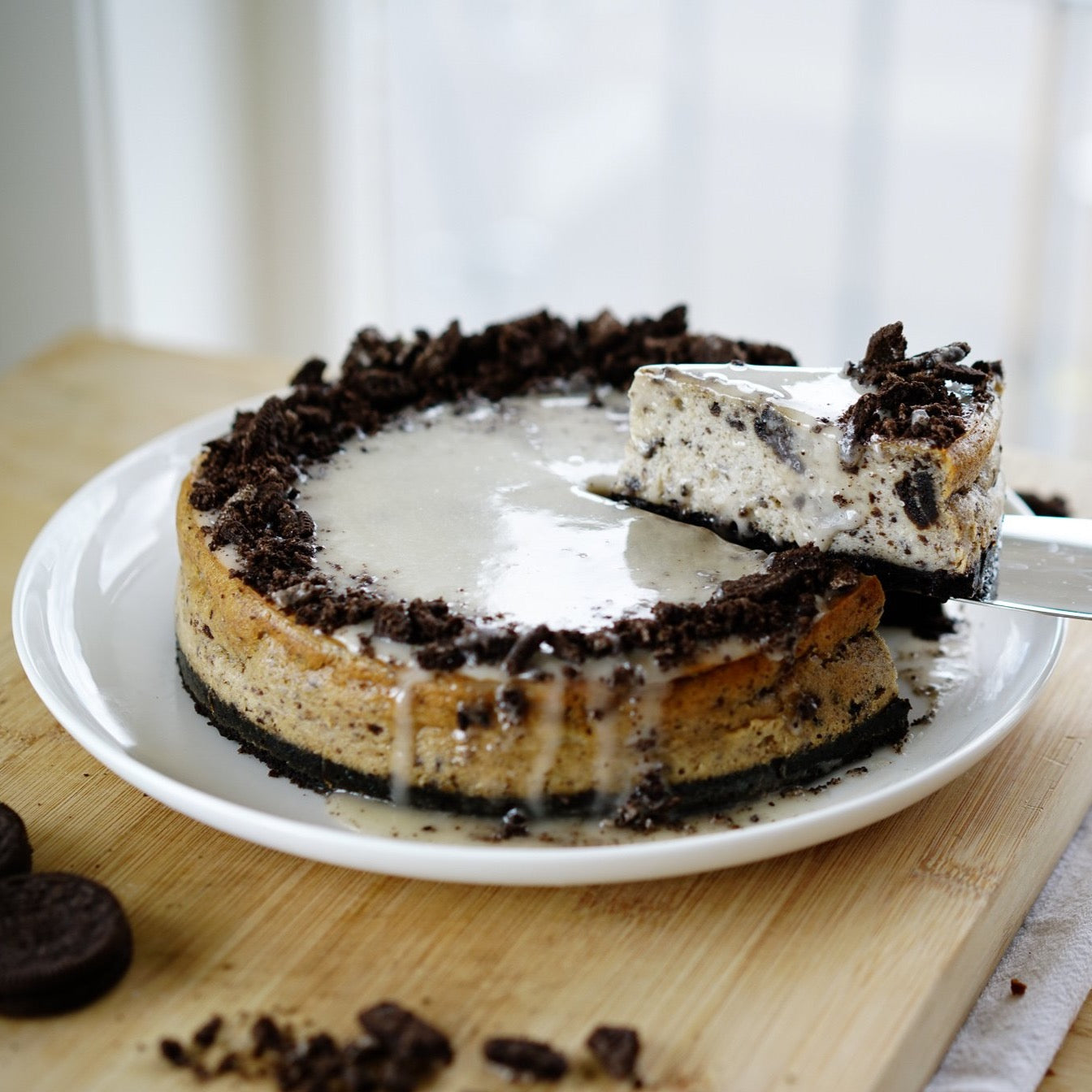 Oreo Baked Cheesecake