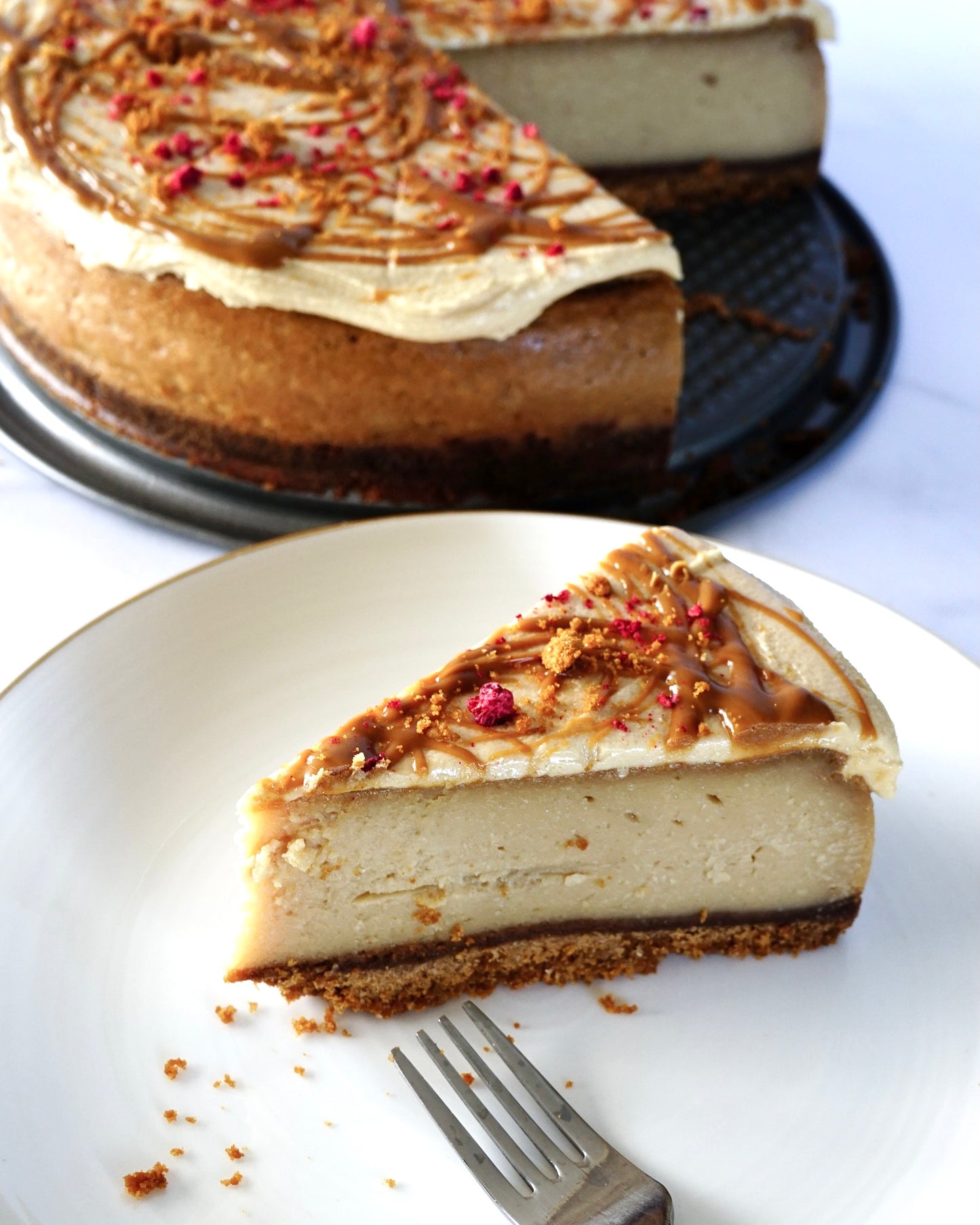 Biscoff Baked Cheesecake