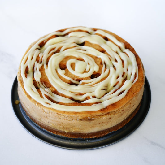 Cinna-Baked Cheesecake