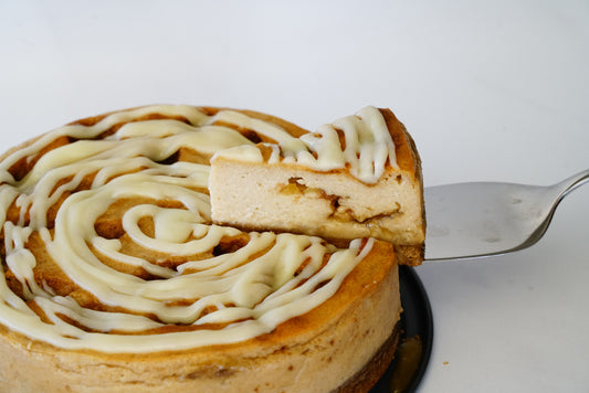 Cinna-Baked Cheesecake